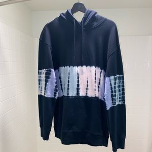 Black Tye-Dye Original Use Hoodie Size M